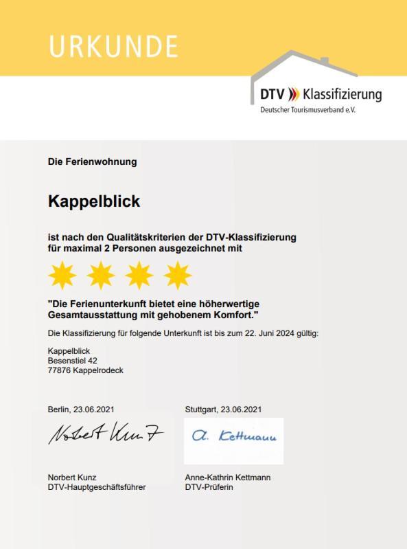 Ferienwohnung Kappelblick Kappelrodeck Luaran gambar